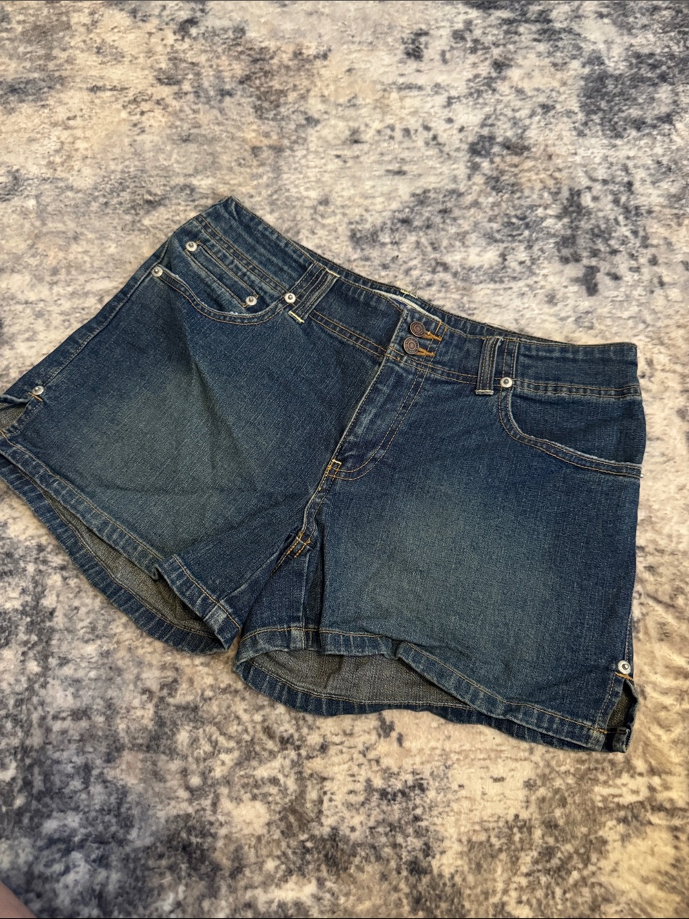 Old Navy Dark Blue Denim Women's Shorts